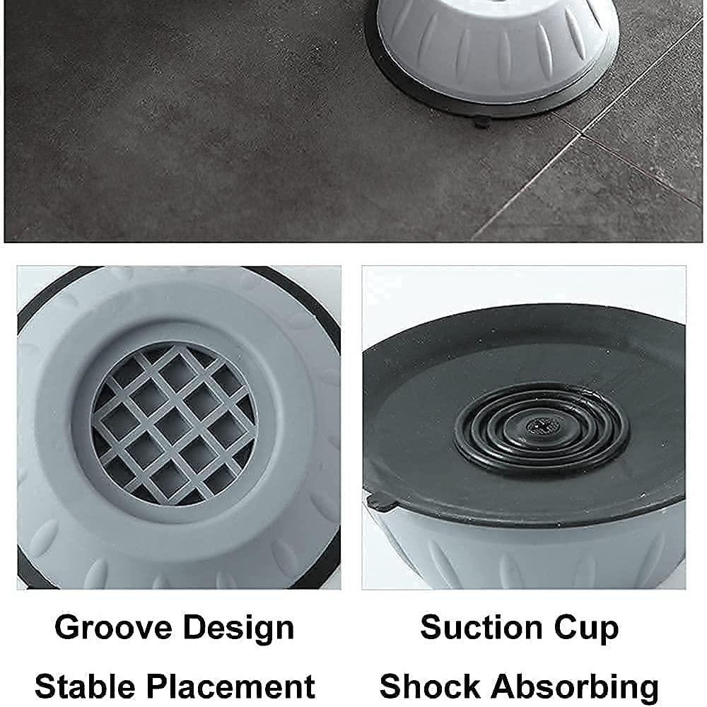 Anti-Vibration Pad for Washing Machine - 4 Pcs Shock-Proof Feet