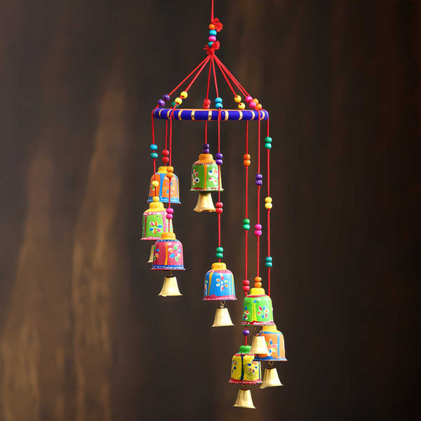 Serenity Chimes – Handcrafted Hanging Bells for Wall, Door & Window Decor