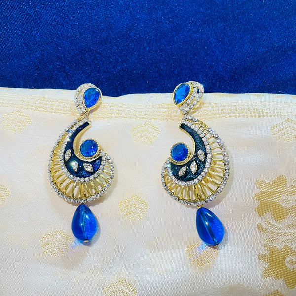 Royal Blue Ethnic Accessory Set