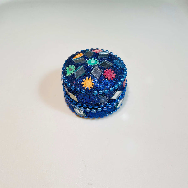 Royal Blue Ethnic Accessory Set