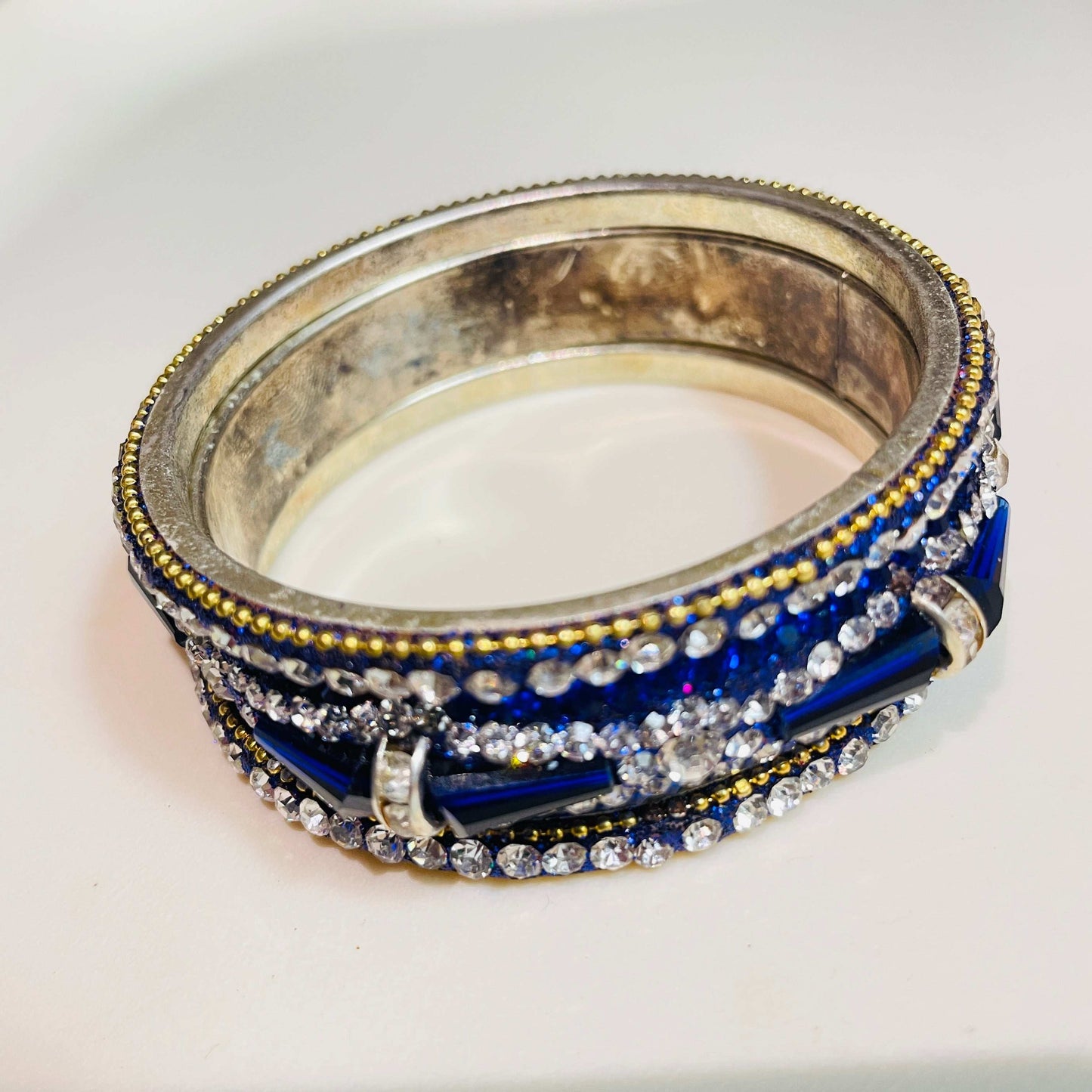 Royal Blue Ethnic Accessory Set
