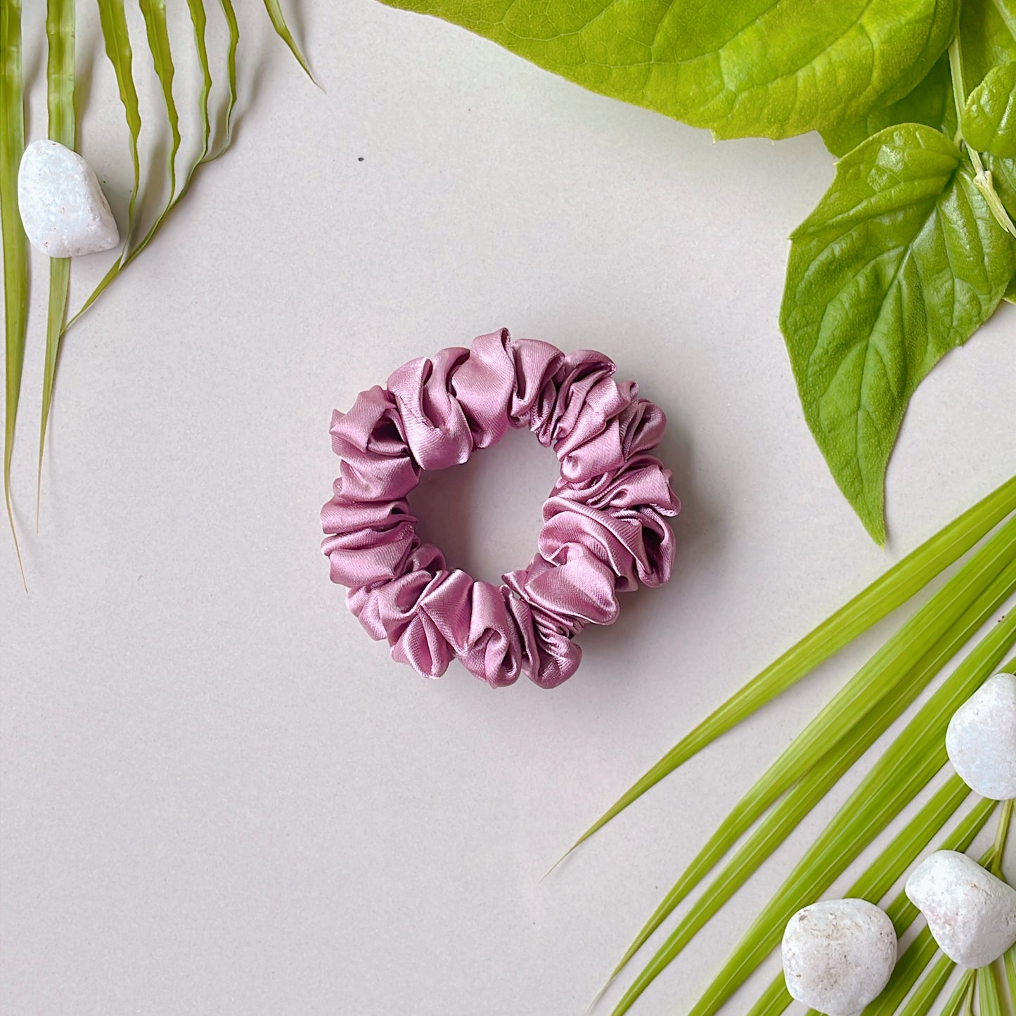 Glam Wrist Pack – Set of 3 Premium Satin Scrunchies (Rose Dust, Ocean Blue & Sunshine Yellow)