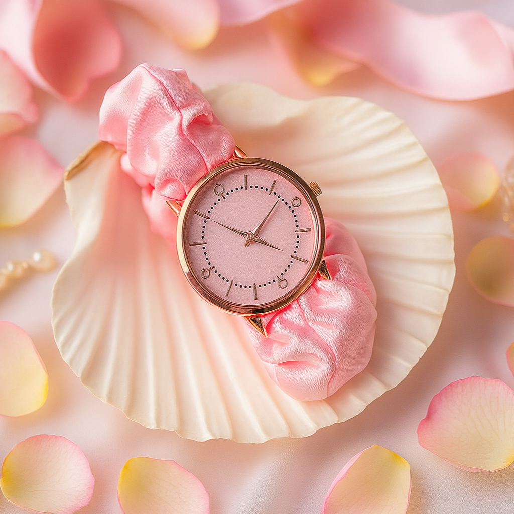 Enhanced pink watch product image