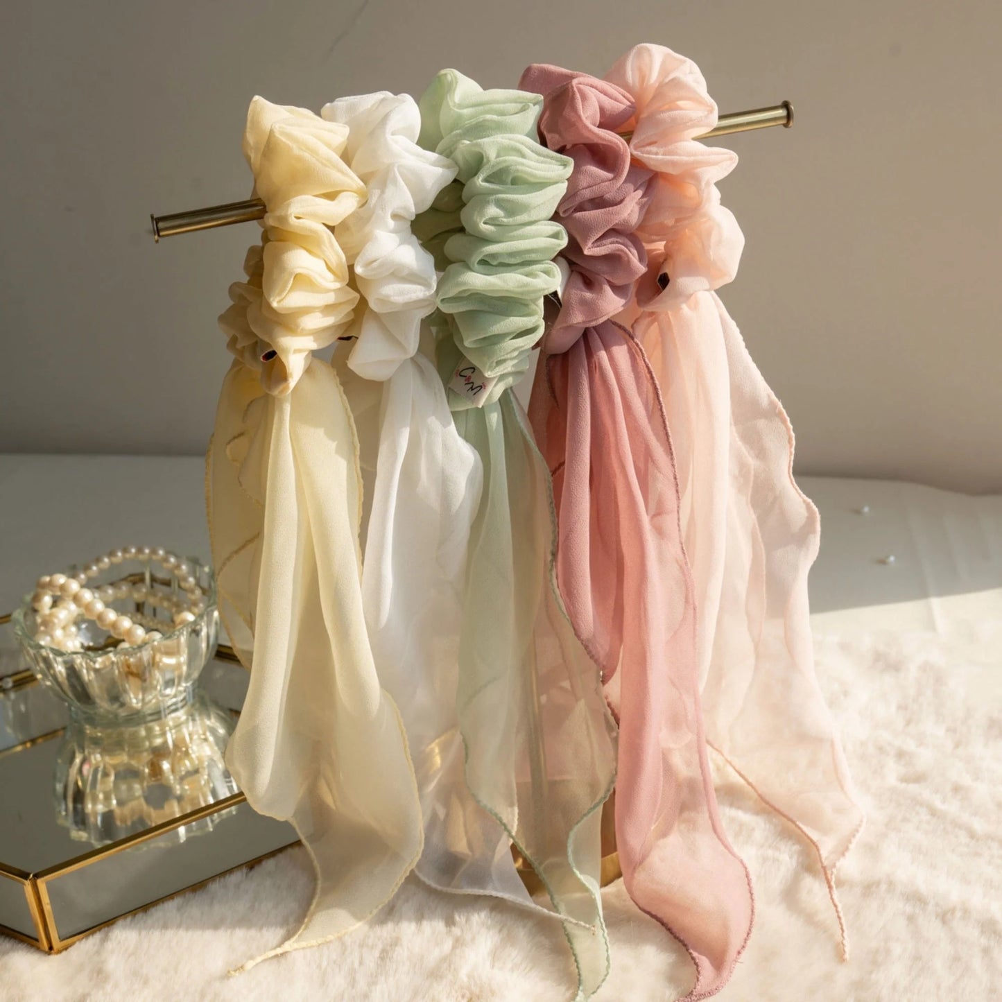 Tail Scrunchies - Set of 5