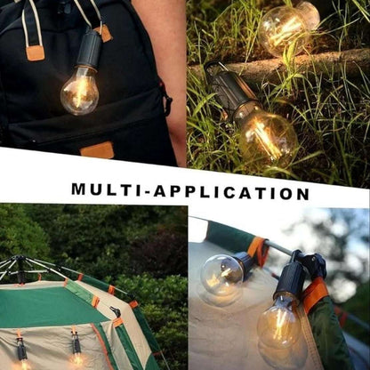 Versatile LED Hanging Tent Lamp – 3 Lighting Modes for Camping (Pack of 2)