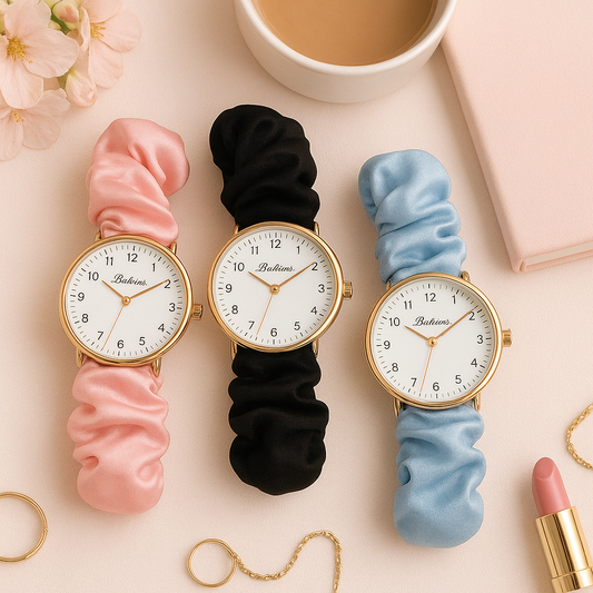 Cute Scrunchie Style Watches