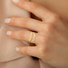 Bonded in Love – Couple Name Ring