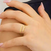 Bonded in Love – Couple Name Ring