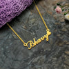 Personalised Heart Name Necklace