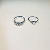 Bold Black Metal Jewellery Set