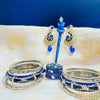 Royal Blue Ethnic Accessory Set