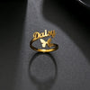 Elegant Charm – Butterfly Ring with Name