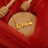 Personalized Butterfly Name Necklace