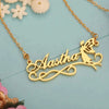 Fairy Angel Name Necklace - A Magical Charm