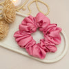 Blush Pink Satin Scrunchie